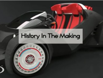 World’s First 3-D Printed Car Strait Takes to the Streets