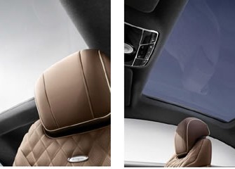 Mercedes select AGC light control glass WONDERLITE for Panoramic Glass Roof on S-Class Coupé