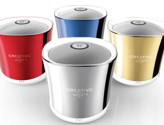Creative Woof 3 Personal Micro-Size Bluetooth Speaker Comes With 4 Ways to Enjoy Music