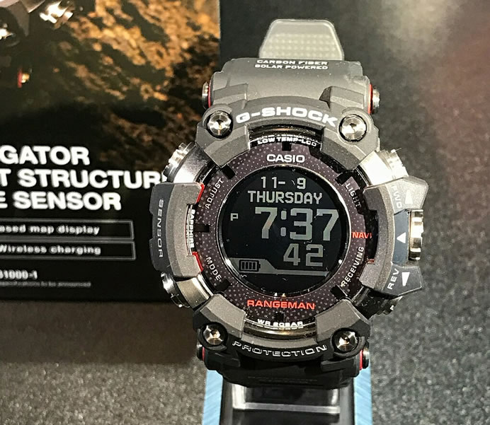 G shock best sale temperature sensor