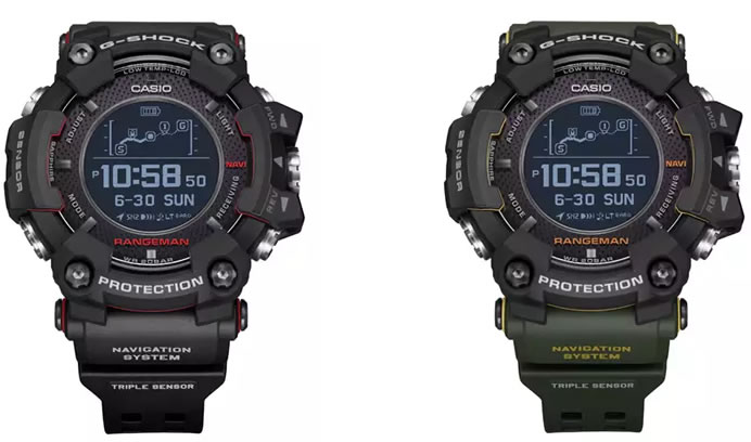 g shock rangeman new