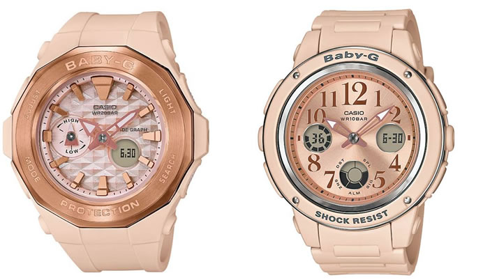 Casio Launches New BABY-G Series in Pink Beige Color - Fareastgizmos