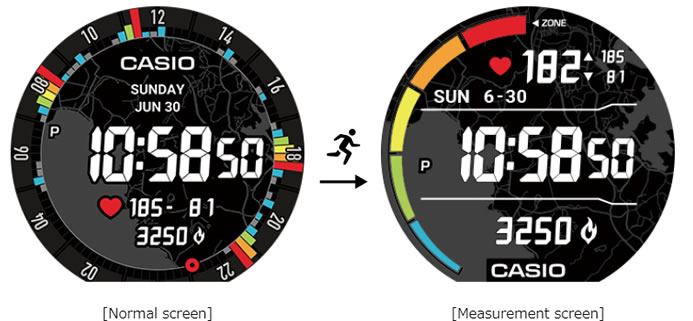 Casio protrek heart hot sale rate monitor