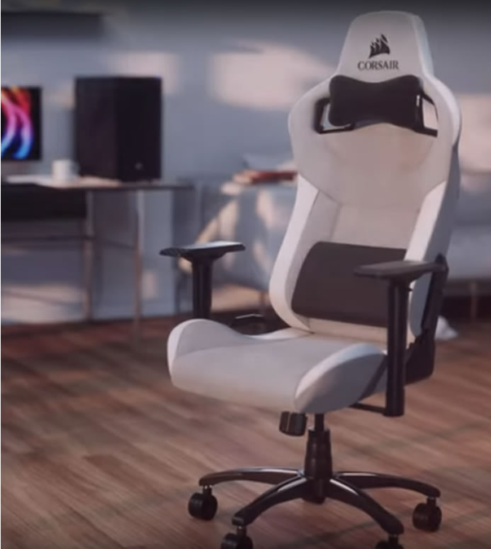 At $299 the T3 Rush is Corsair's least expensive gaming chair to date